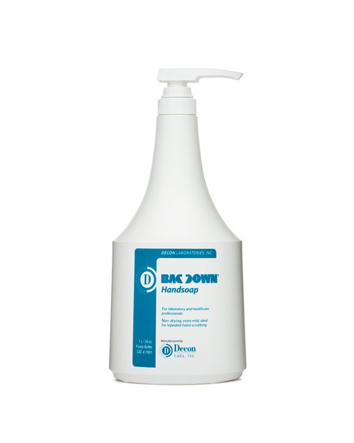 7001 Decon BACDOWN Handsoap, 1L (34 oz.)