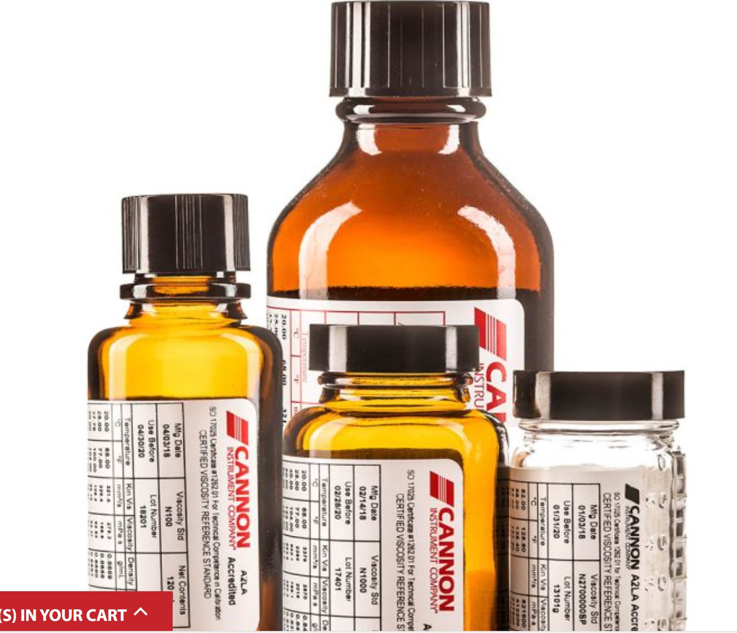 S600 Viscosity Standard 0.5 L