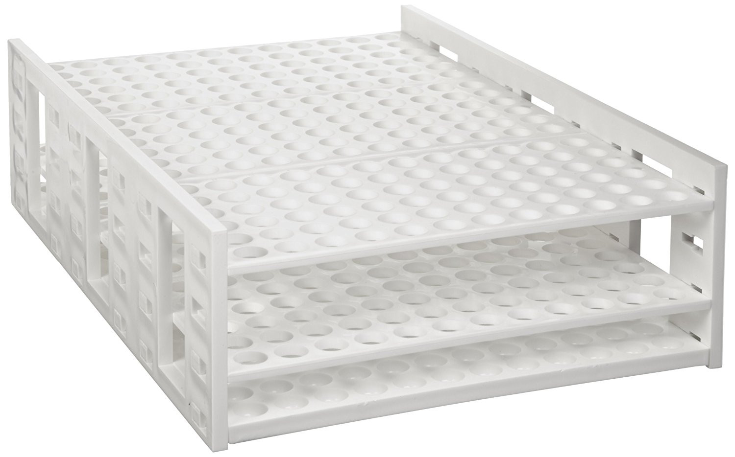 Mega Racks® Tube Rack for 10-13mm Tubes, White