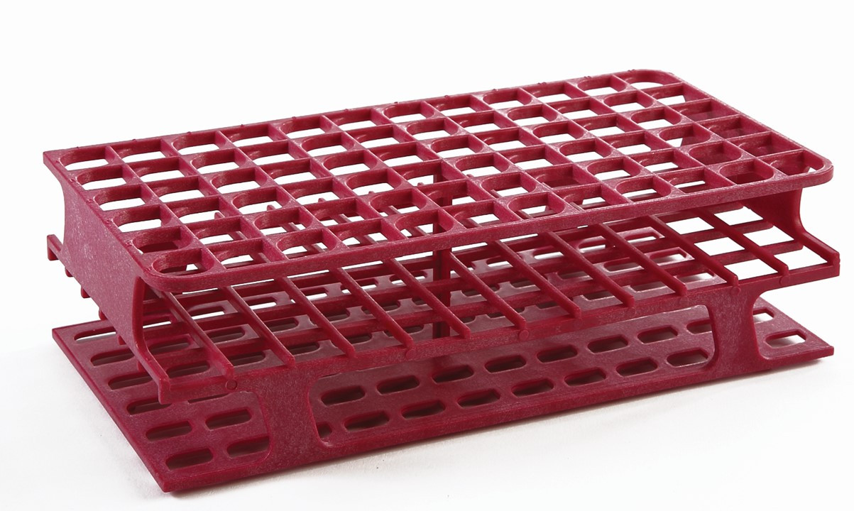 OneRack® Tube Rack Full POM 13mm 72-Place, Magenta