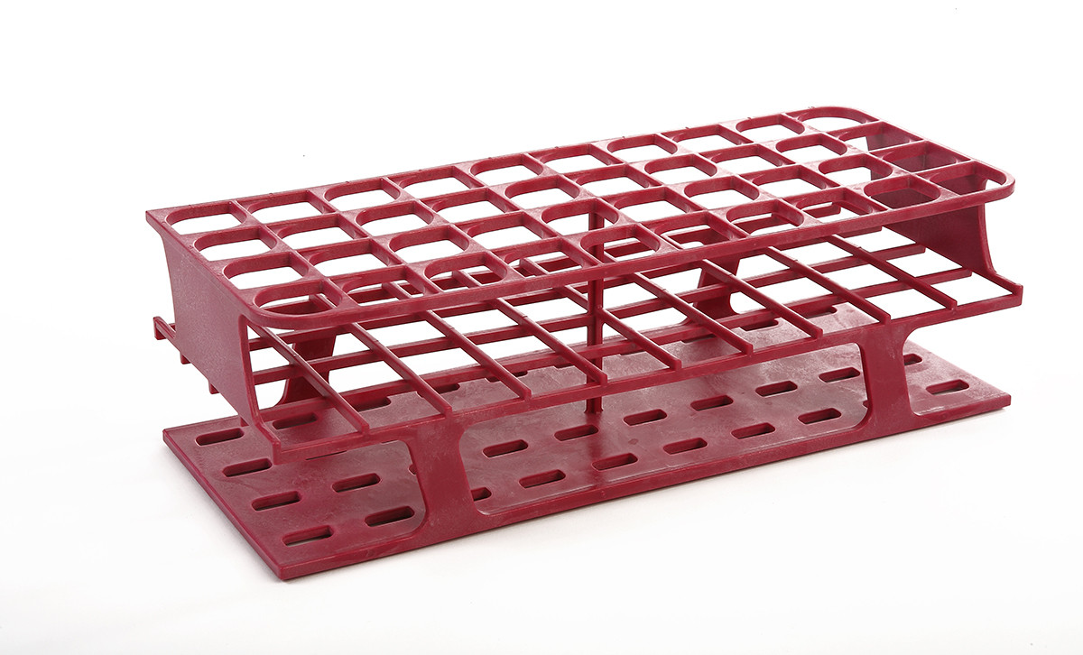 OneRack® Tube Rack Full POM 25mm 40-Place, Magenta