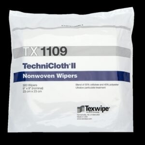 Texwipe TechniCloth® II Dry Nonwoven Cleanroom Wipers