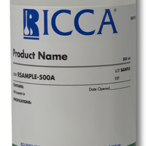 Product Name: RICCA Potassium Chloride, 4 Molar, Saturated with Silver Chloride, Electrode Filling Solution