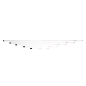 Micronova STAH Series Fixed-Length ACME Thread Handle, 60 in., White